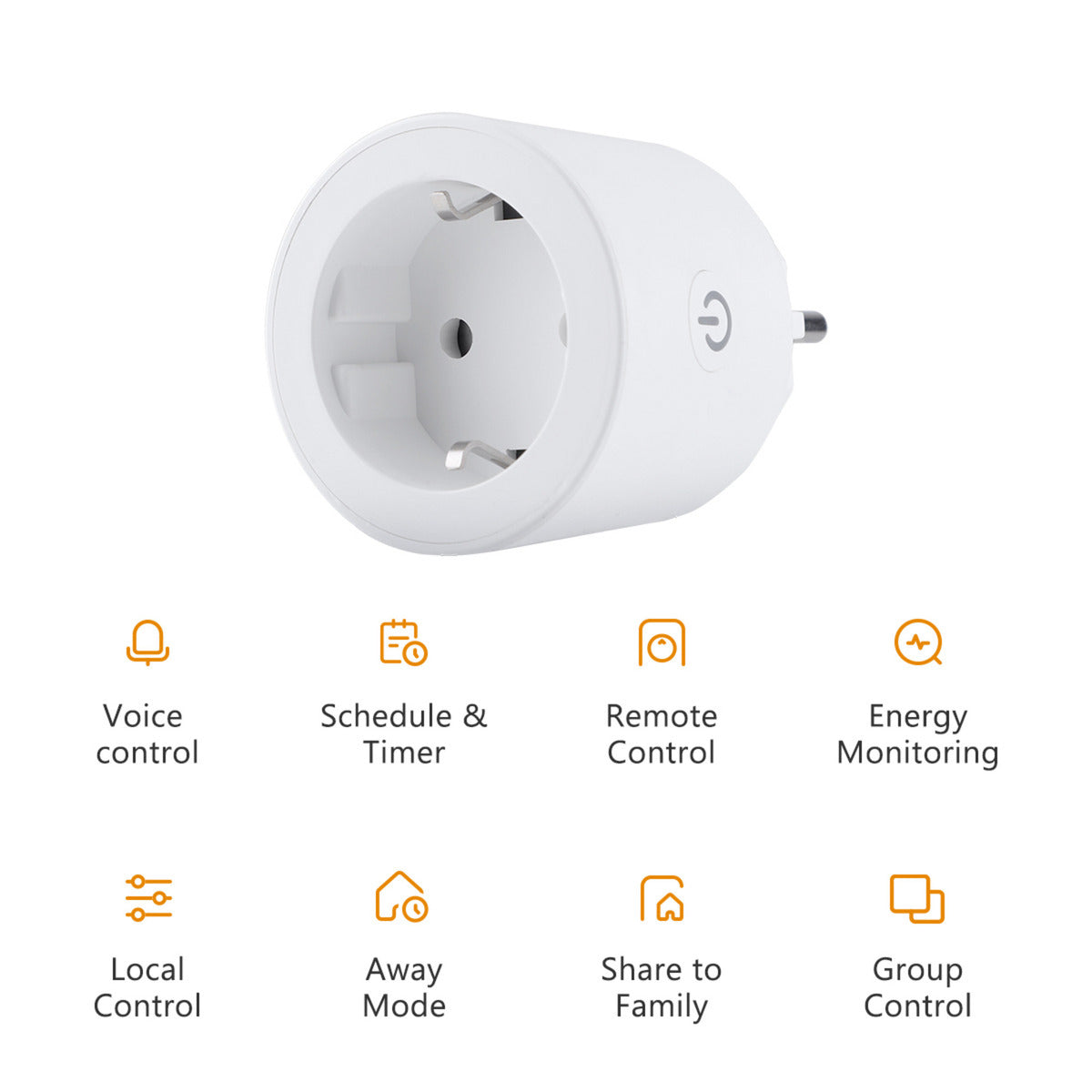 Imou ce2p prise intelligente (4 pièces) prise (bluetooth 5.0, matière)