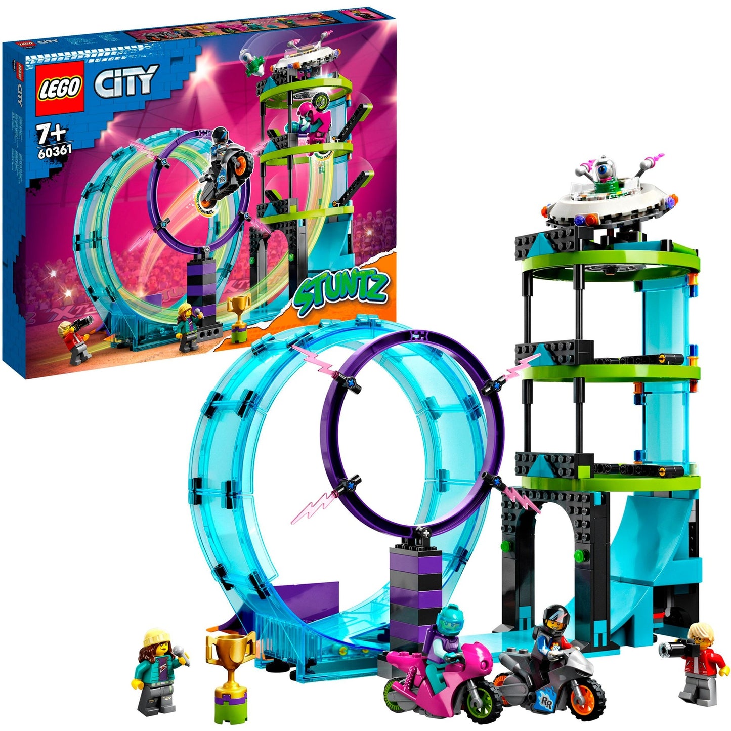 LEGO LEGO CITY 60361 Ultimate Stunt Drivers Challenge