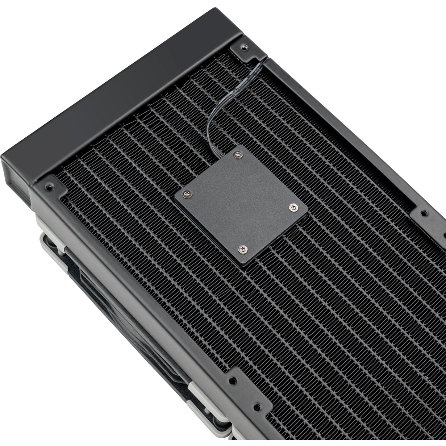 Refroidissement par eau Silverstone xe420 (argent noir)