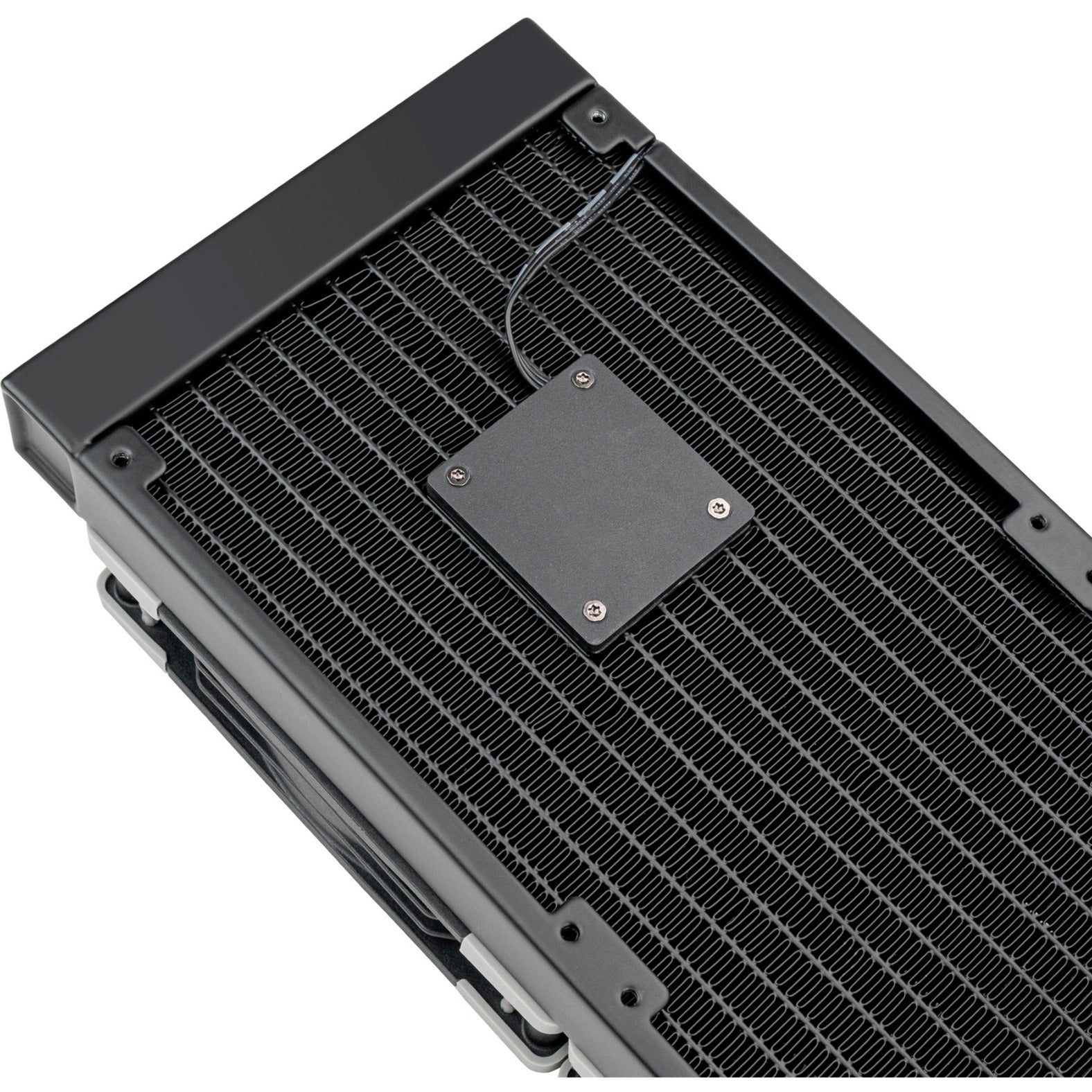 Refroidissement par eau Silverstone xe420 (argent noir)