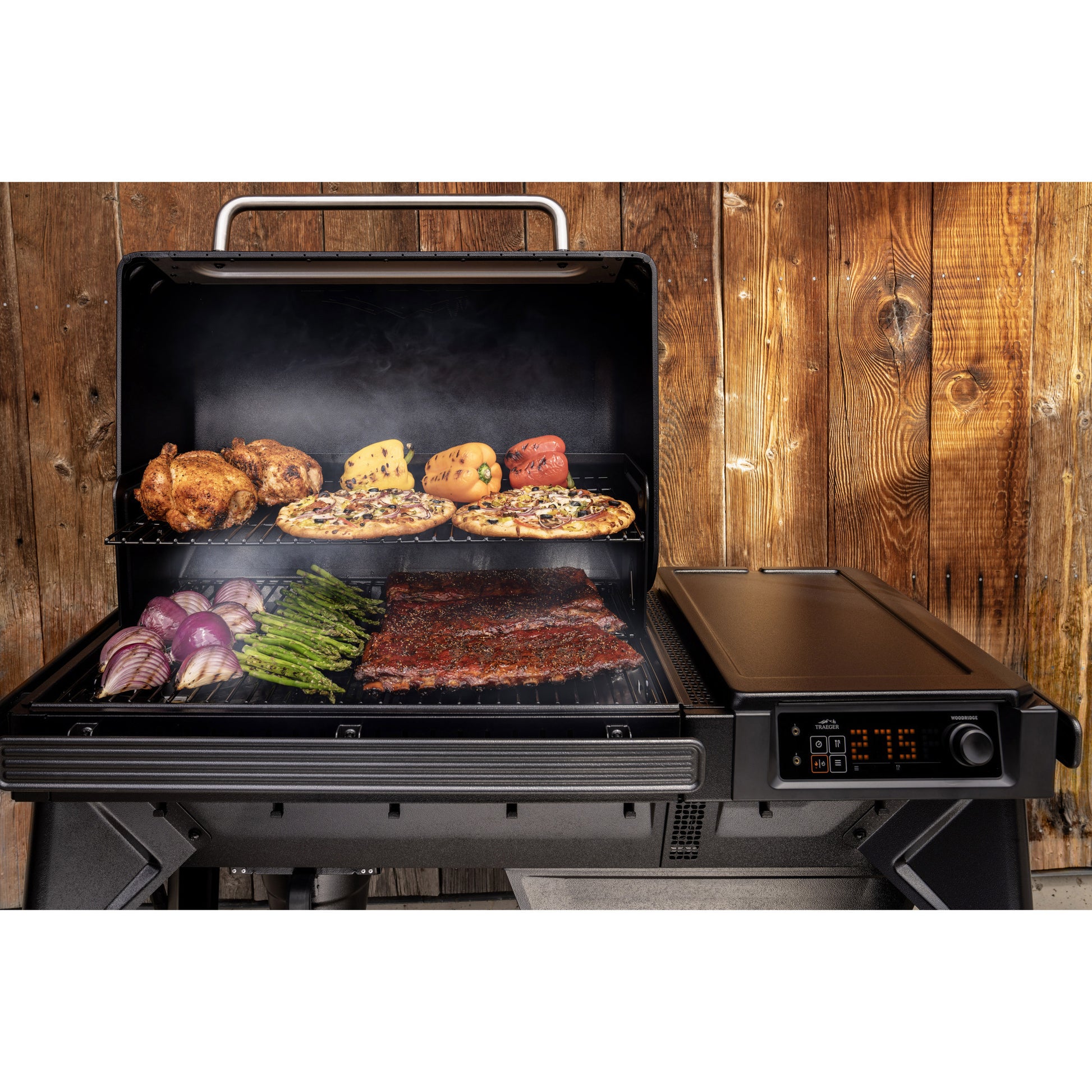 Barbecue à granulés Traeger Woodridge (noir, wifire)