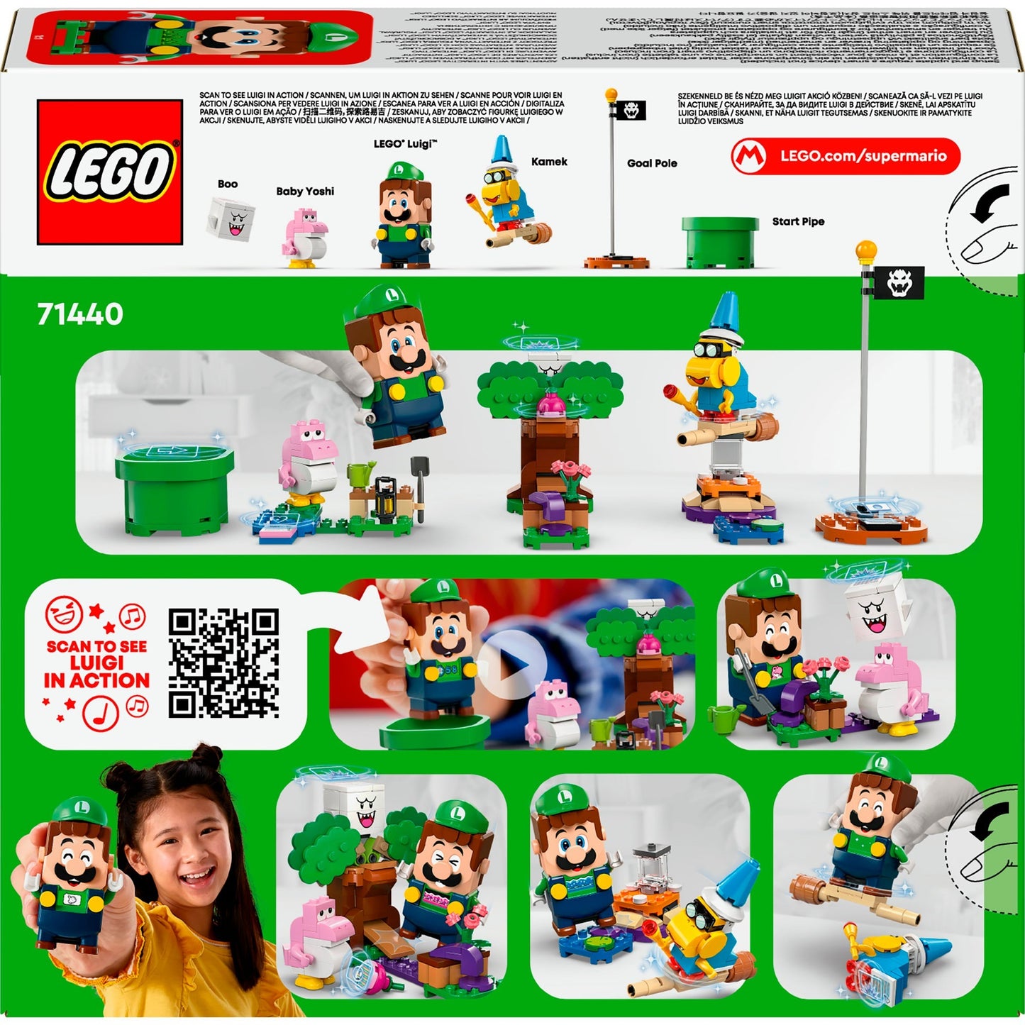 LEGO LEGO Super Mario 71440 Adventures avec Luigi interactif