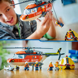 Lego city exploration 60503 hélicoptère de la garde côtière - afbeelding 6