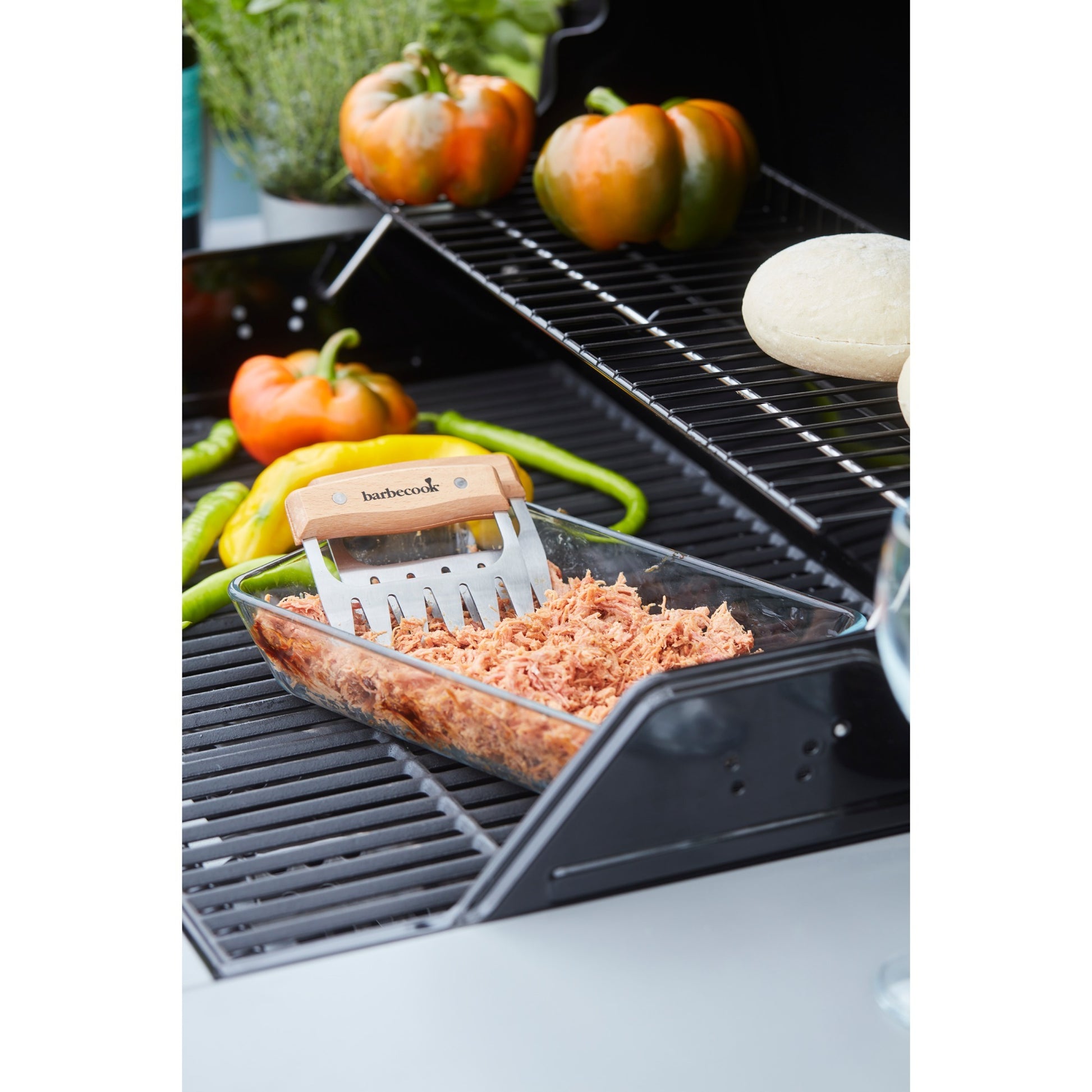 BarbeCook Ensemble de 2 griffes de viande