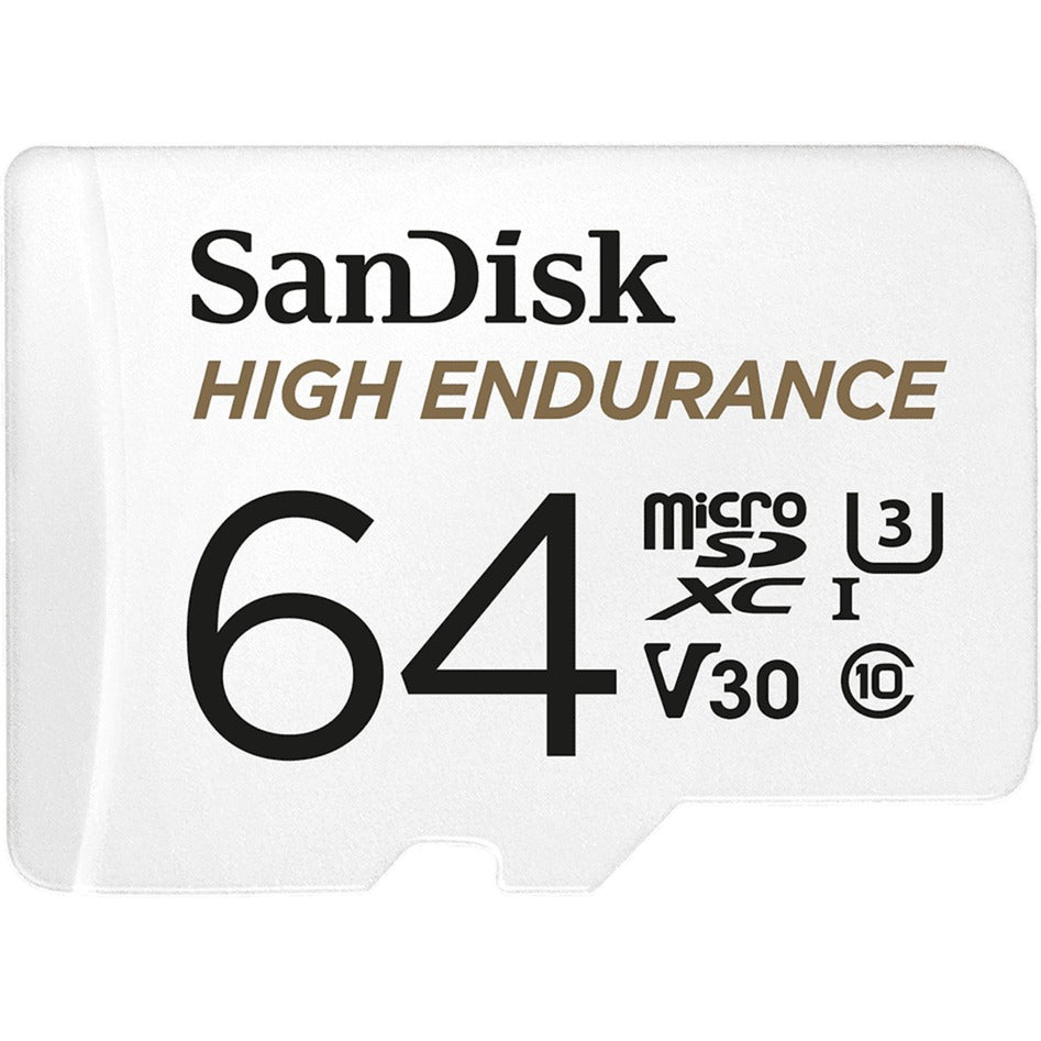 SANDISK Microsdxc 64 Go d'endurance élevée