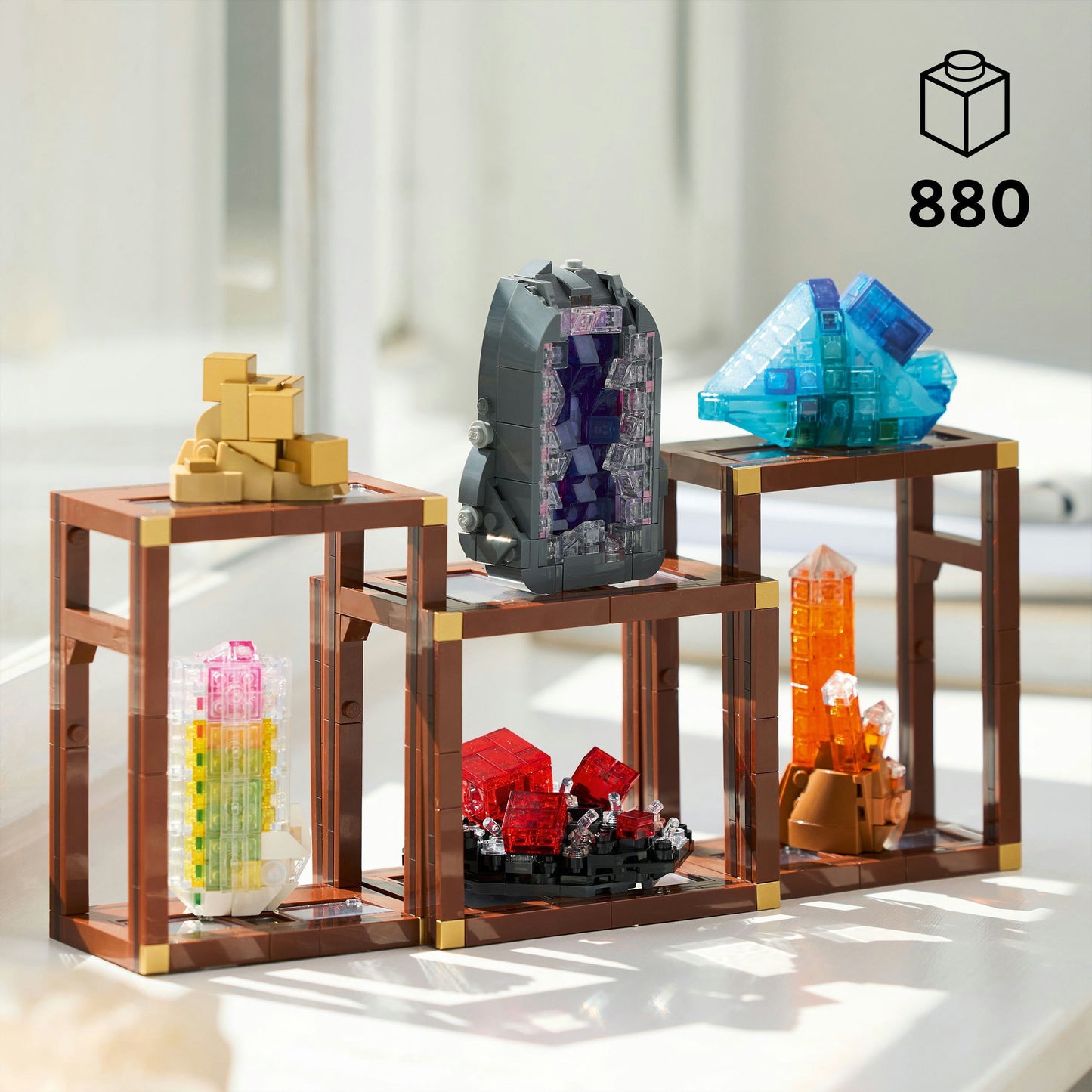 Lego ideas 21362 collection de minéraux
