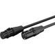 Câble de connexion Goobay XLR (noir, 10 mètres)