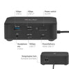 Station d'accueil Club 3D 12-1 USB-C® Quad DisplayLink (noir)
