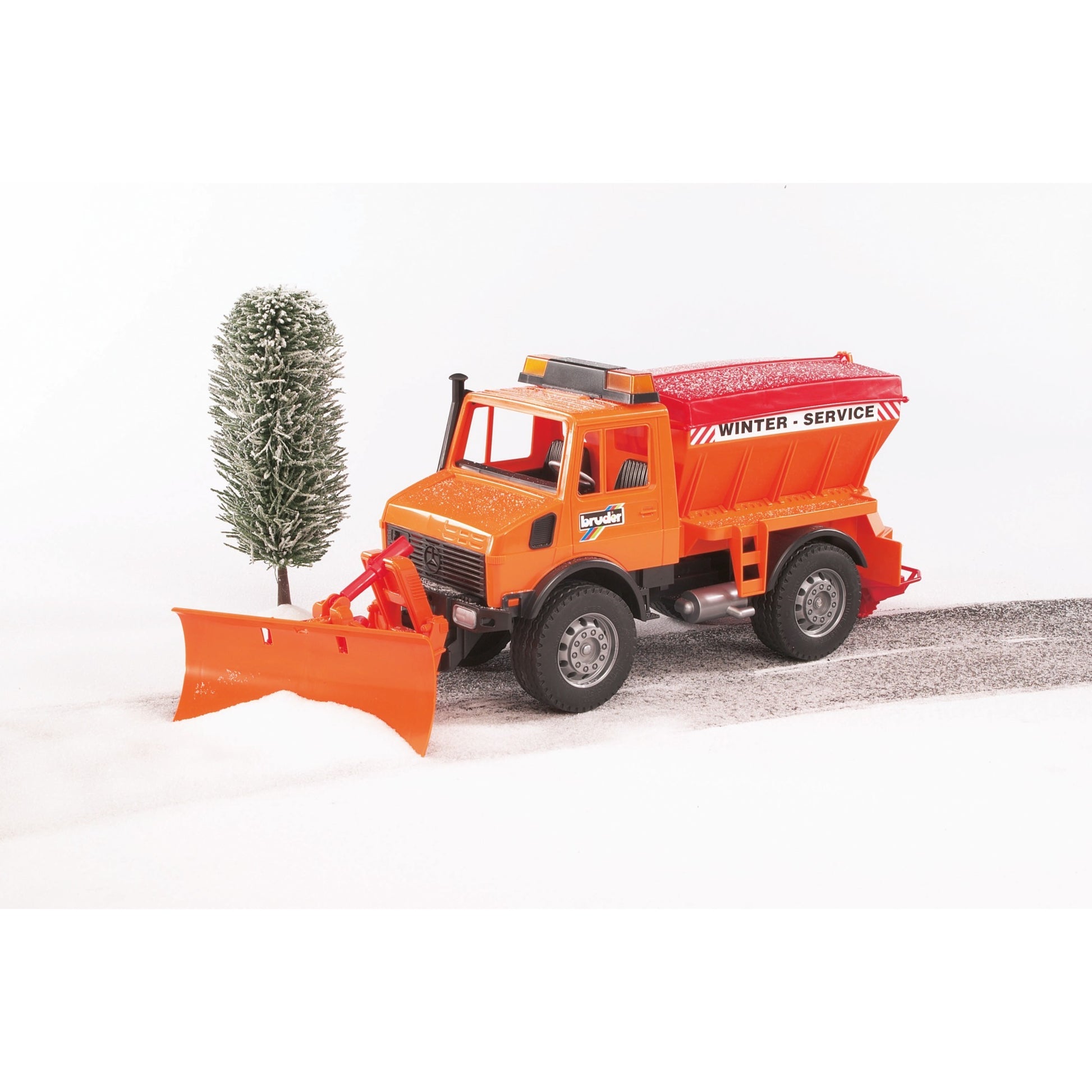 Bruder Mercedes-Benz Unimog Winter Service