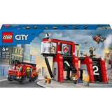 Lego LEGO City 60414 Caserne de pompiers et camion de pompiers - afbeelding 13