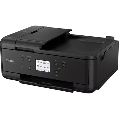 Imprimante jet d'encre tout-en-un Canon Pixma TR7650 avec fonction fax (noir, USB, Wi-Fi, copie, numérisation, fax)