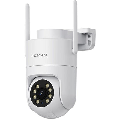 Foscam PD8, caméra de sécurité 4K 8MP double bande WiFi 6 PT (blanc)