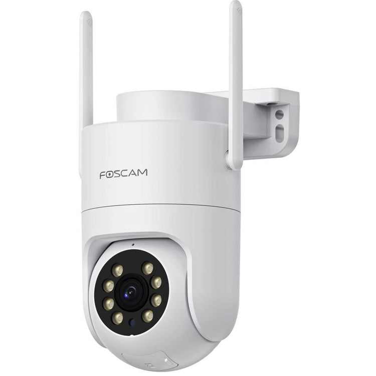 Foscam PD8, caméra de sécurité 4K 8MP double bande WiFi 6 PT (blanc)