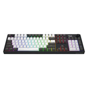 Hator skyfall pro sans fil, clavier de jeu (noir, disposition américaine, hator aurum vanille silencieux, RVB, pbt double-shot, échange à chaud, bluetooth usb-c 2,4 GHz) - afbeelding 2
