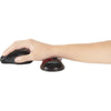 Kensington slim duo gel souris trackball repose-poignet support de poignet (rouge noir)