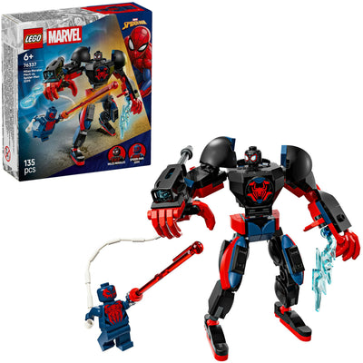 Lego Marvel 76337 miles Moraux Mech contre Spider Man