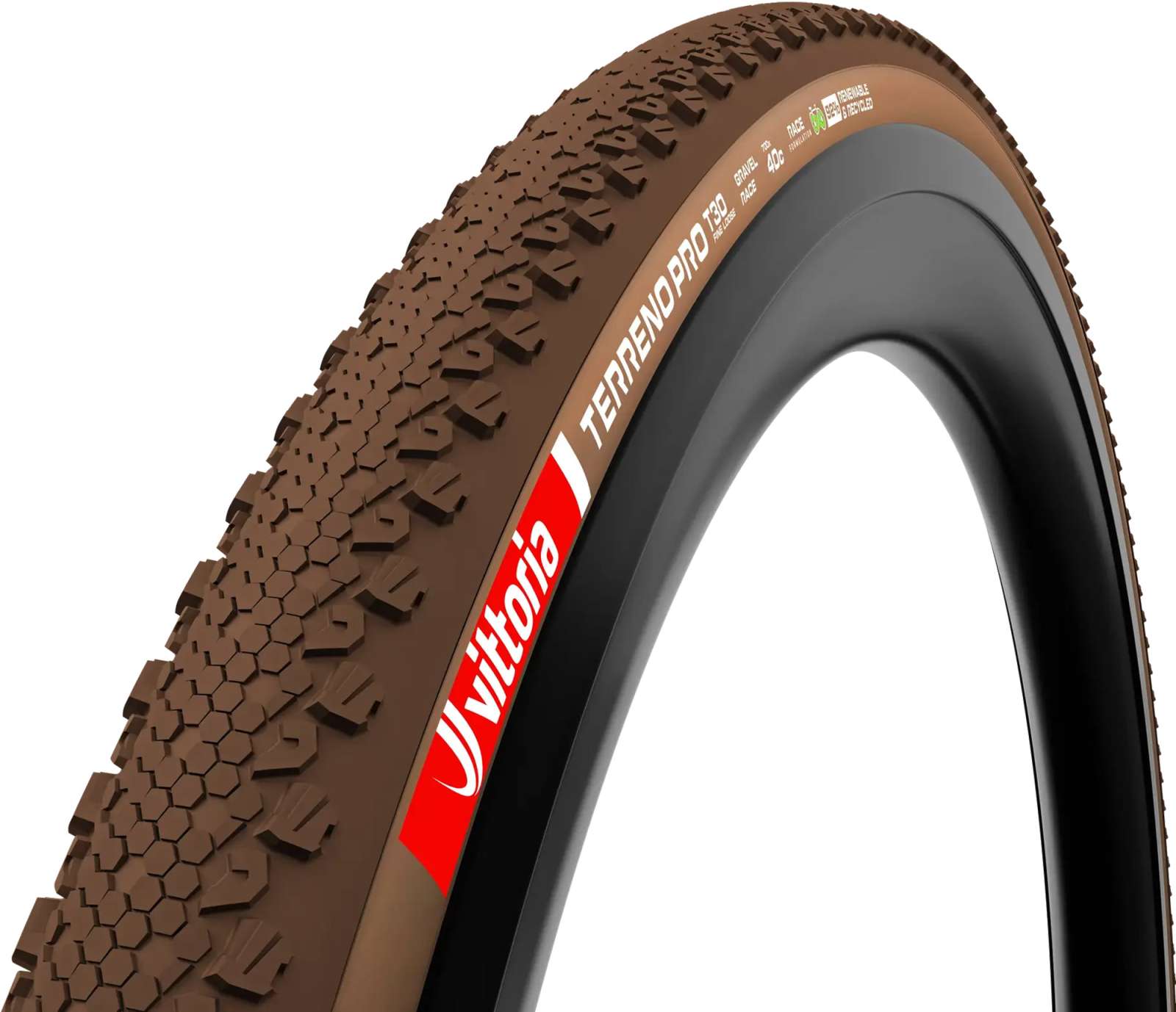 Pneu pliable Vittoria Terreno Pro T30 Fine Loose 28 Gravel Race TLR