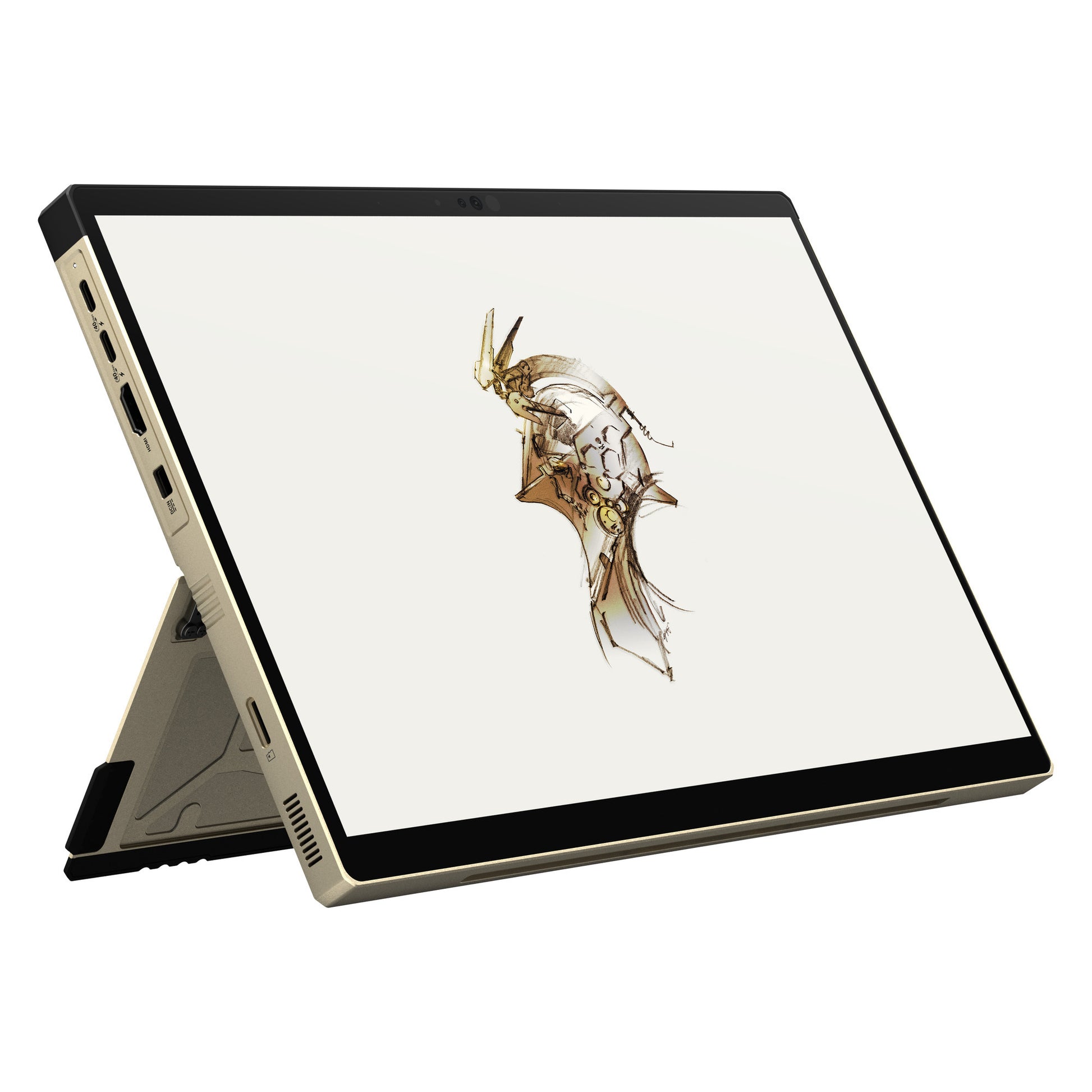 Asus rog flow z13-kjp gz302eac-ru178w 13,4 ordinateur portable de jeu 2-en-1 (or noir | ryzen al max+ 395 | radeon 8060s | 128 Go | SSD 1 To | tactile)