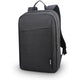 Sac à dos pratique et décontracté pour ordinateur portable Lenovo 16 pouces B210 (noir)