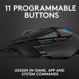 Logitech G502 Hero High Performance Gaming Mouse - afbeelding 5