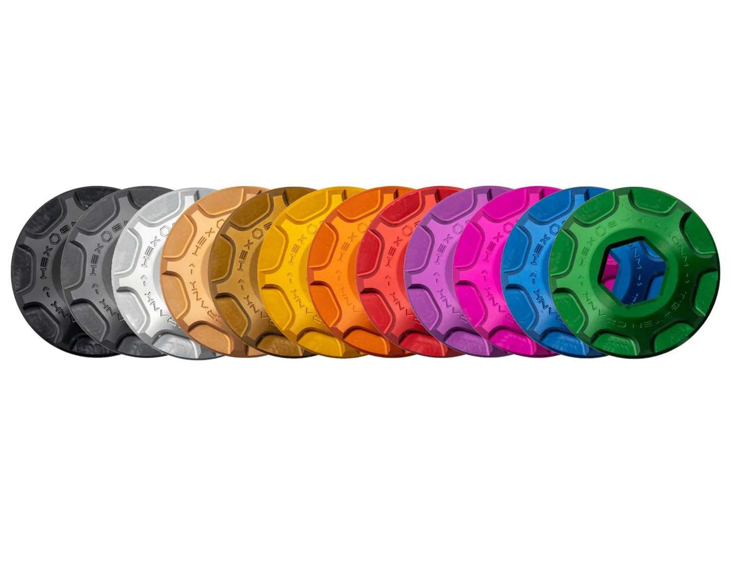 Jeu de capuchons de manivelle Oak Components pour Sram Dub Oak - m18 m30lh