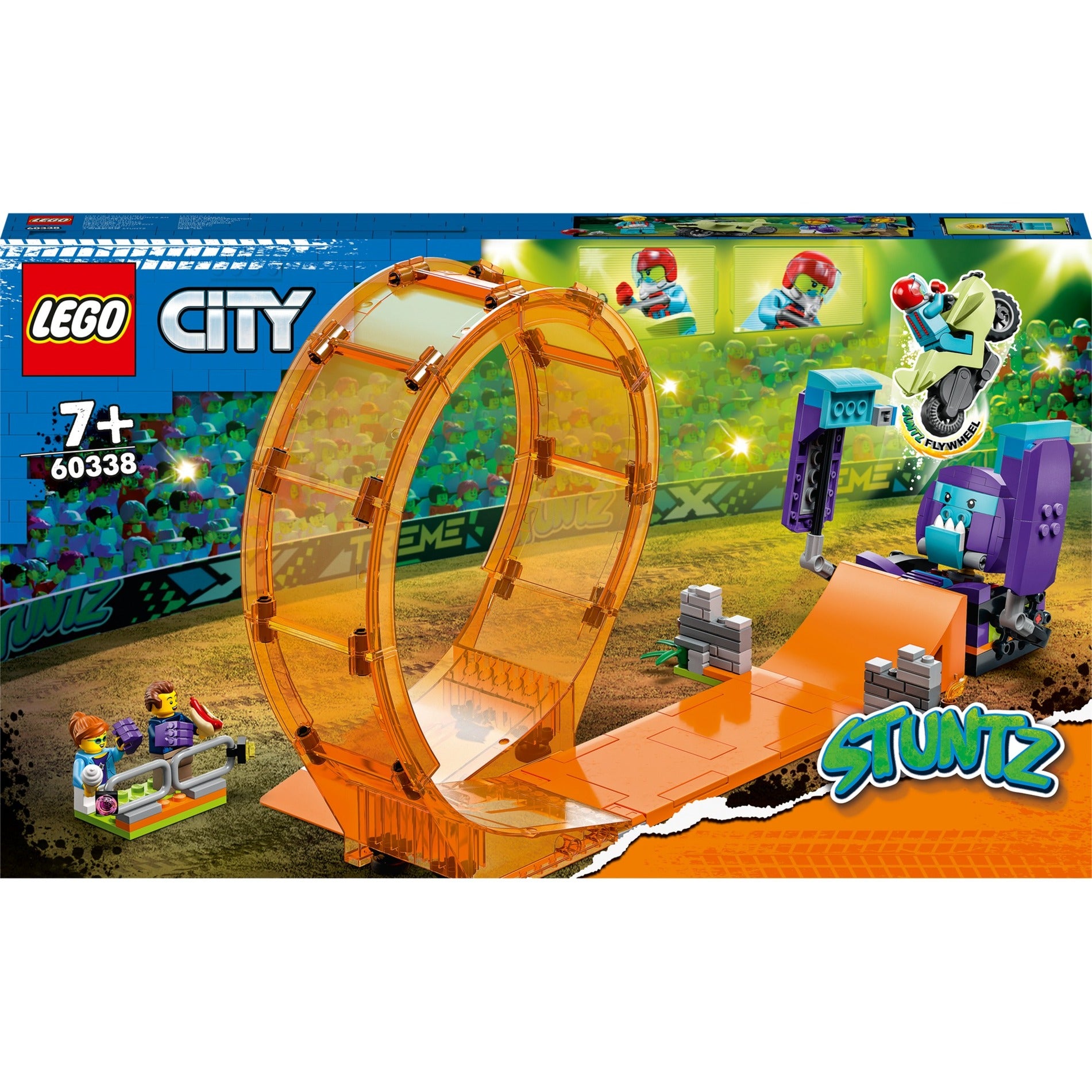 LEGO LEGO CITY 60338 Crossage de cascadeurs de chimpanzé