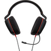 Casque stéréo filaire Powera pour casque de jeu supra-auriculaire Nintendo Switch 2 (noir rouge, Nintendo Switch 2, Nintendo Switch – modèle OLED, Nintendo Switch, Nintendo Switch Lite)