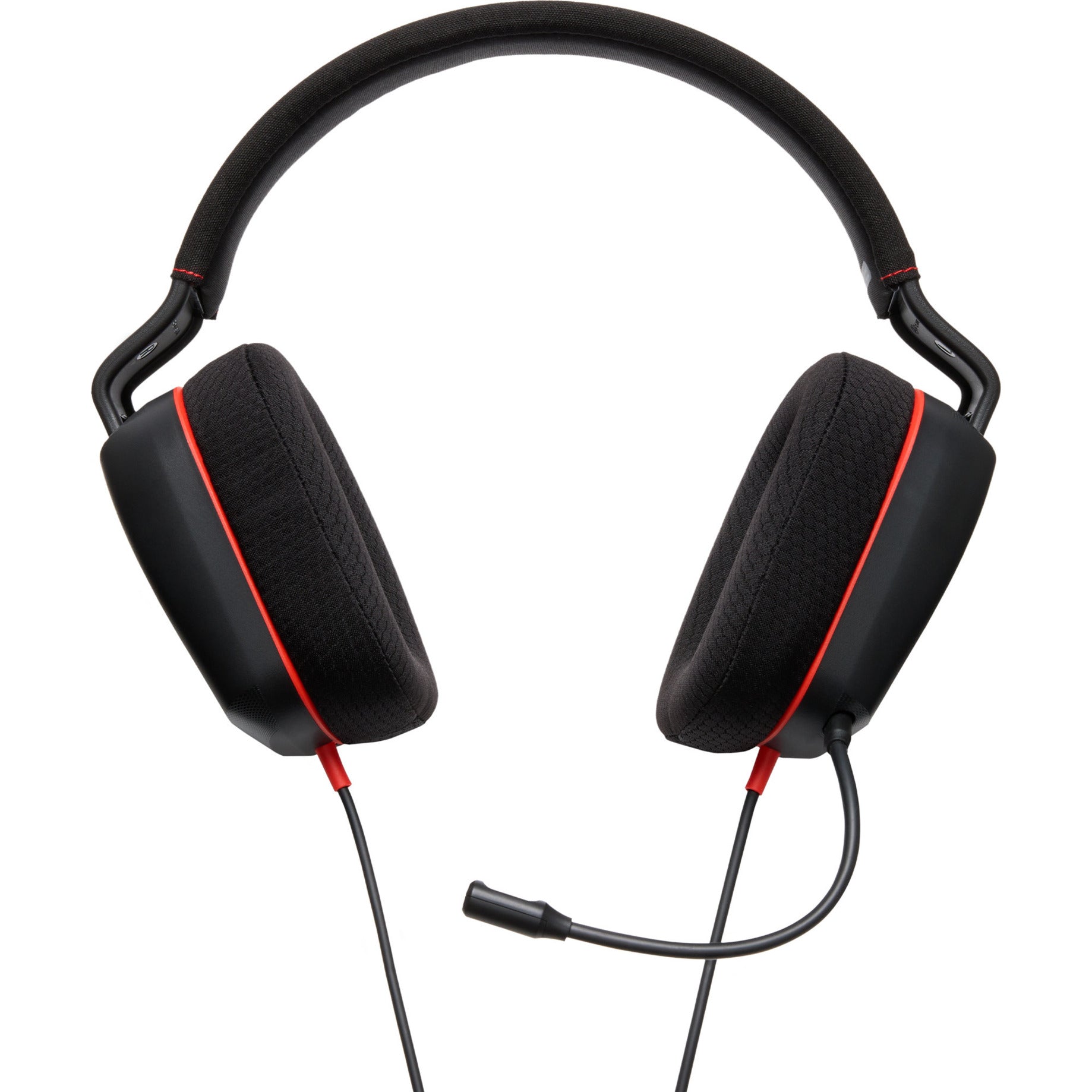 Casque stéréo filaire Powera pour casque de jeu supra-auriculaire Nintendo Switch 2 (noir rouge, Nintendo Switch 2, Nintendo Switch – modèle OLED, Nintendo Switch, Nintendo Switch Lite)