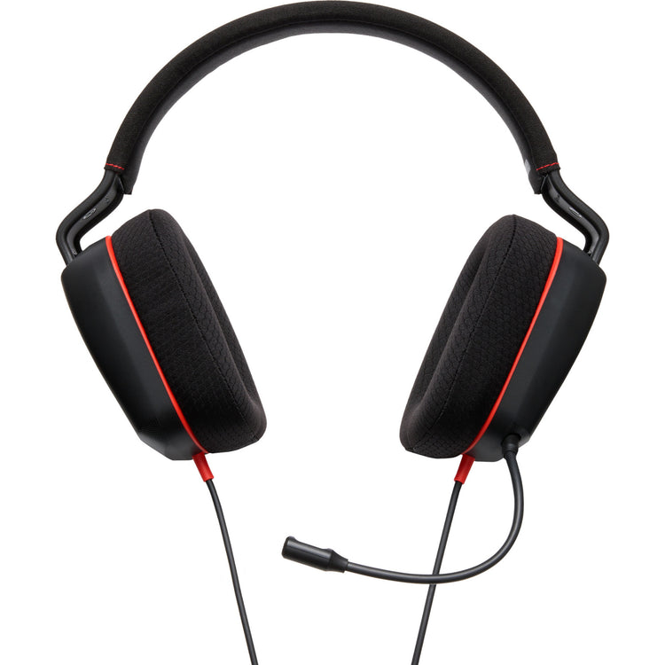 Casque stéréo filaire Powera pour casque de jeu supra-auriculaire Nintendo Switch 2 (noir rouge, Nintendo Switch 2, Nintendo Switch – modèle OLED, Nintendo Switch, Nintendo Switch Lite)