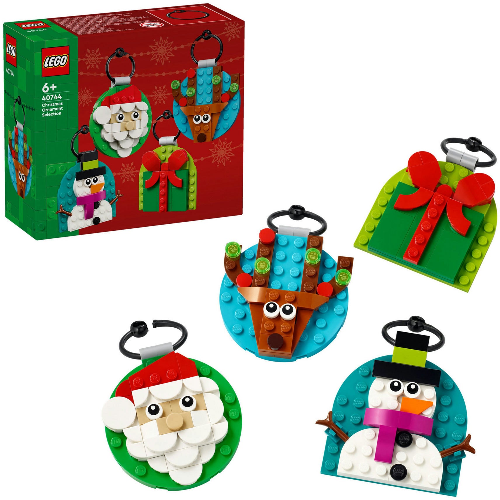 Lego 40744 saisons de jolies décorations de Noël | 2 pièces