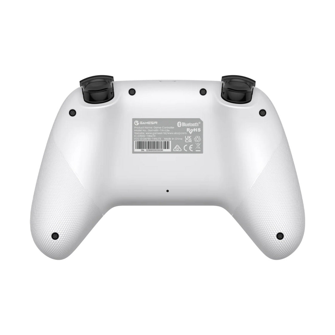 Manette multiplateforme Gamesir Nova Lite (blanc, PC, Steam, Android, iOS, Switch, Bluetooth 2,4 GHz USB)