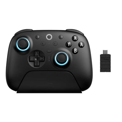 Contrôleur Bluetooth 8bitdo Ultimate 2 (noir, PC, commutateur 2, Bluetooth USB-C 2,4 GHz)