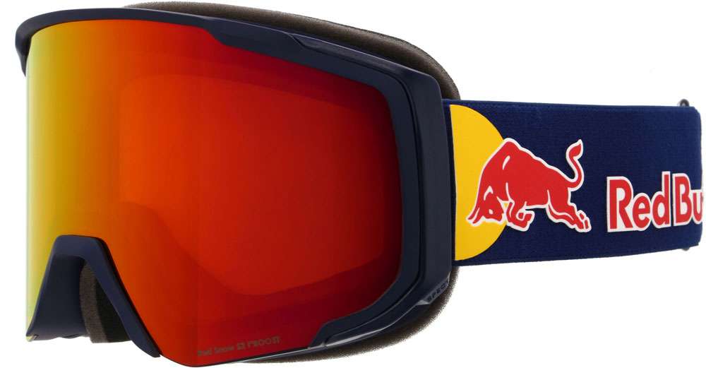 Red bull spect eyewear jibb-01re2 orange avec miroir rouge - masque de ski