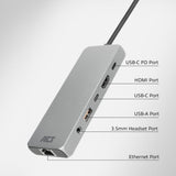 Act Connectivité USB-C 4K 8K 60Hz Dockingstation - afbeelding 4