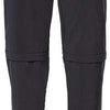 Vaude yaras - pantalon de vélo zippé avec rembourrage