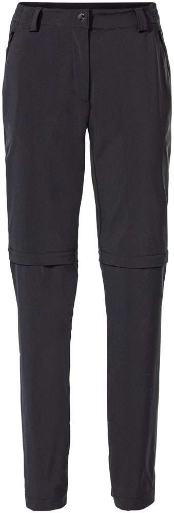Vaude yaras - pantalon de vélo zippé avec rembourrage