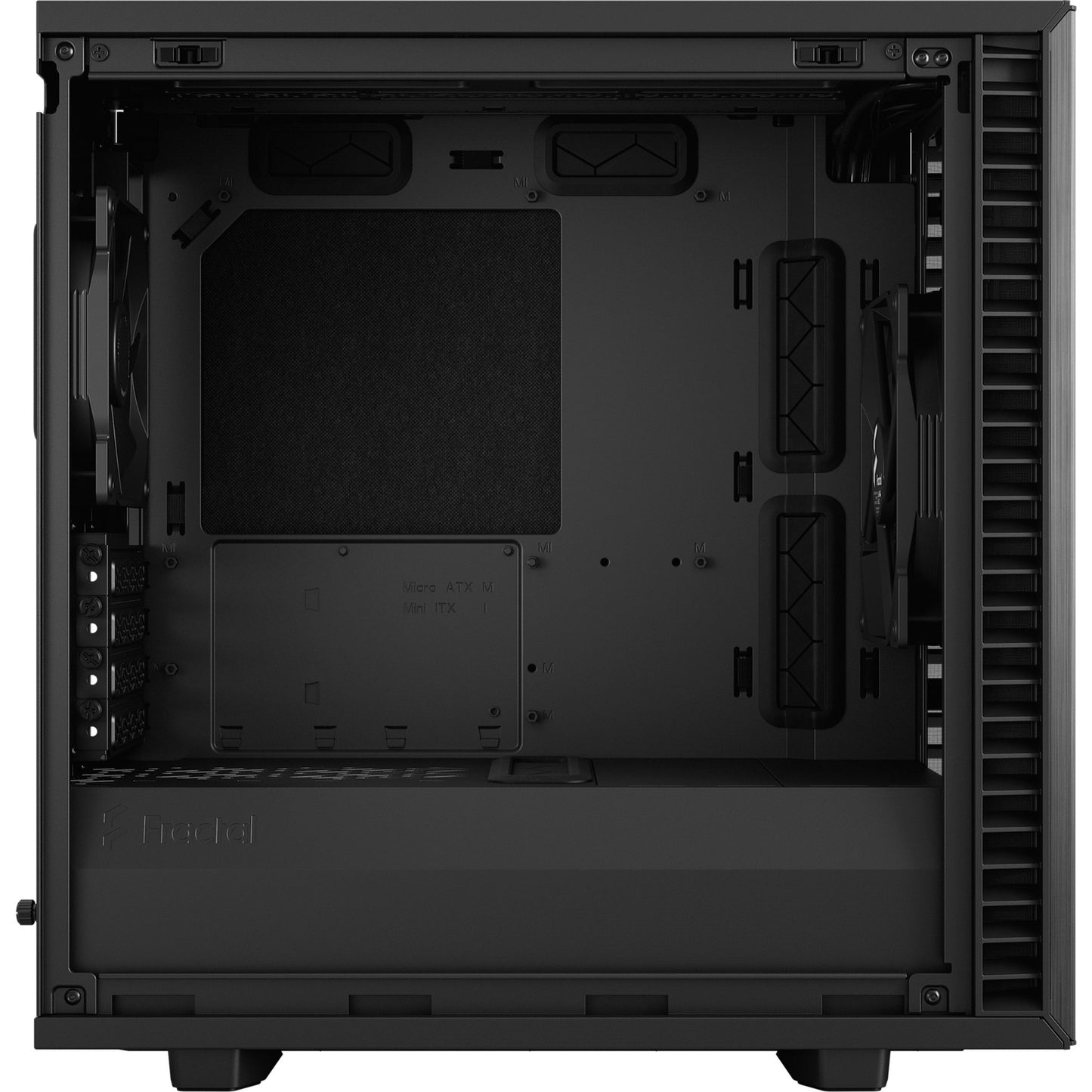 Conception fractale définir 7 mini solide noir