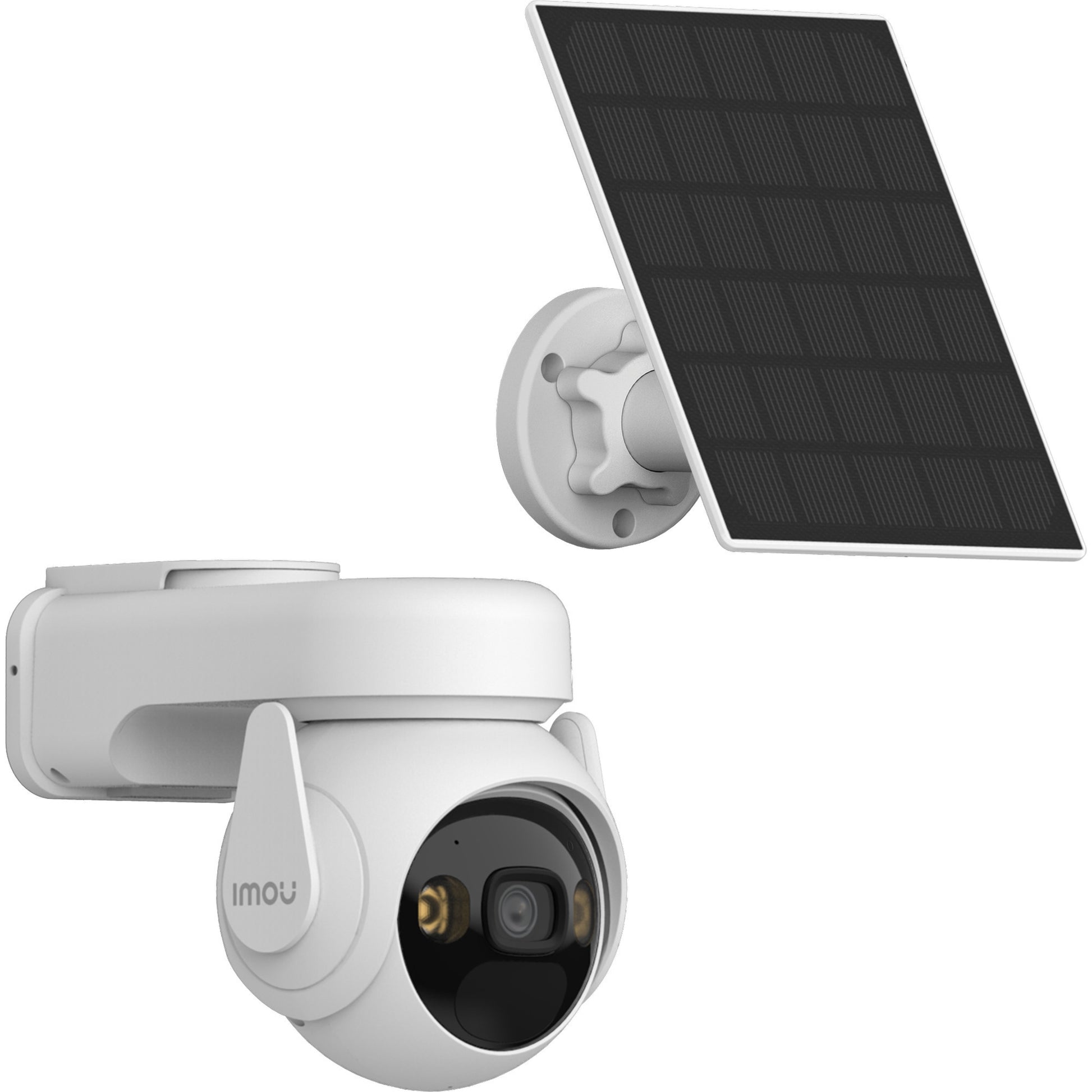 Imou cell pt avec caméra de sécurité à panneau solaire (blanc, 100% sans fil)