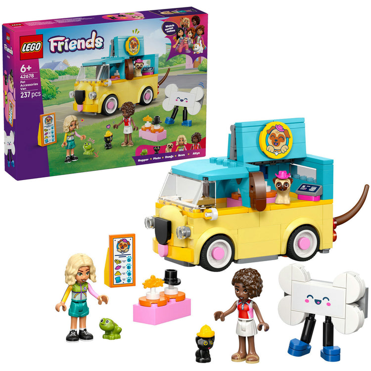 LEGO Friends 42678 Van avec accessoires pour animaux | 2 pièces