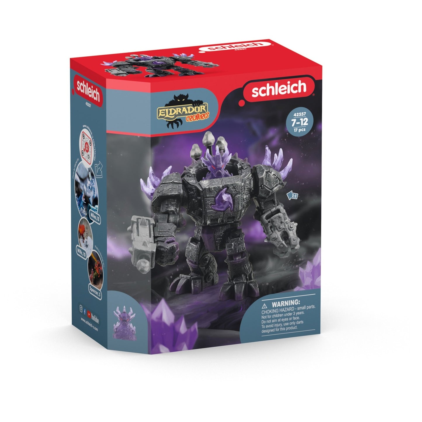 Schleich Eldrador Shadow Master Robot avec mini créature
