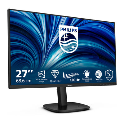 Moniteur Philips 27b2n3500j 27 (noir, 120 Hz, HDMI, port d'affichage, audio, hub USB)