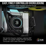 Corsair Vengeance 32 Go DDR5-6000 (2x 16 Go) RAM (blanc, cmk32gx5m2d6000z38w, xmp, expo) - afbeelding 5
