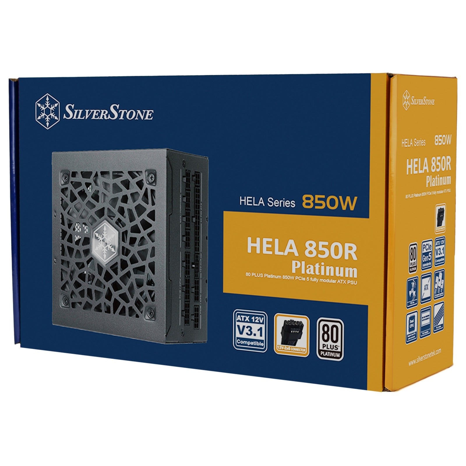 Silverstone Hela 850r Platinum
