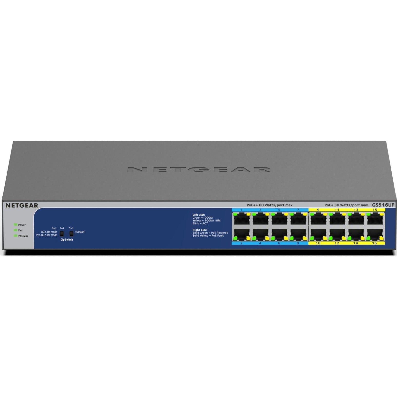 Netgear gs516up