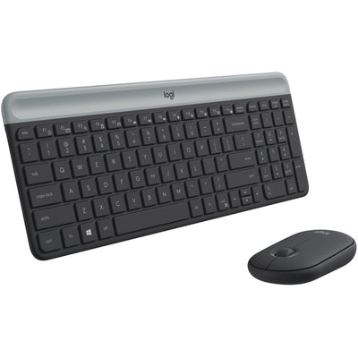Logitech MK470 Slim Wireless Keyboard and Mouse Combo (clavier et souris sans fil)