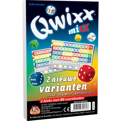 Jeux gobelins blancs Qwixx Extension Mixx