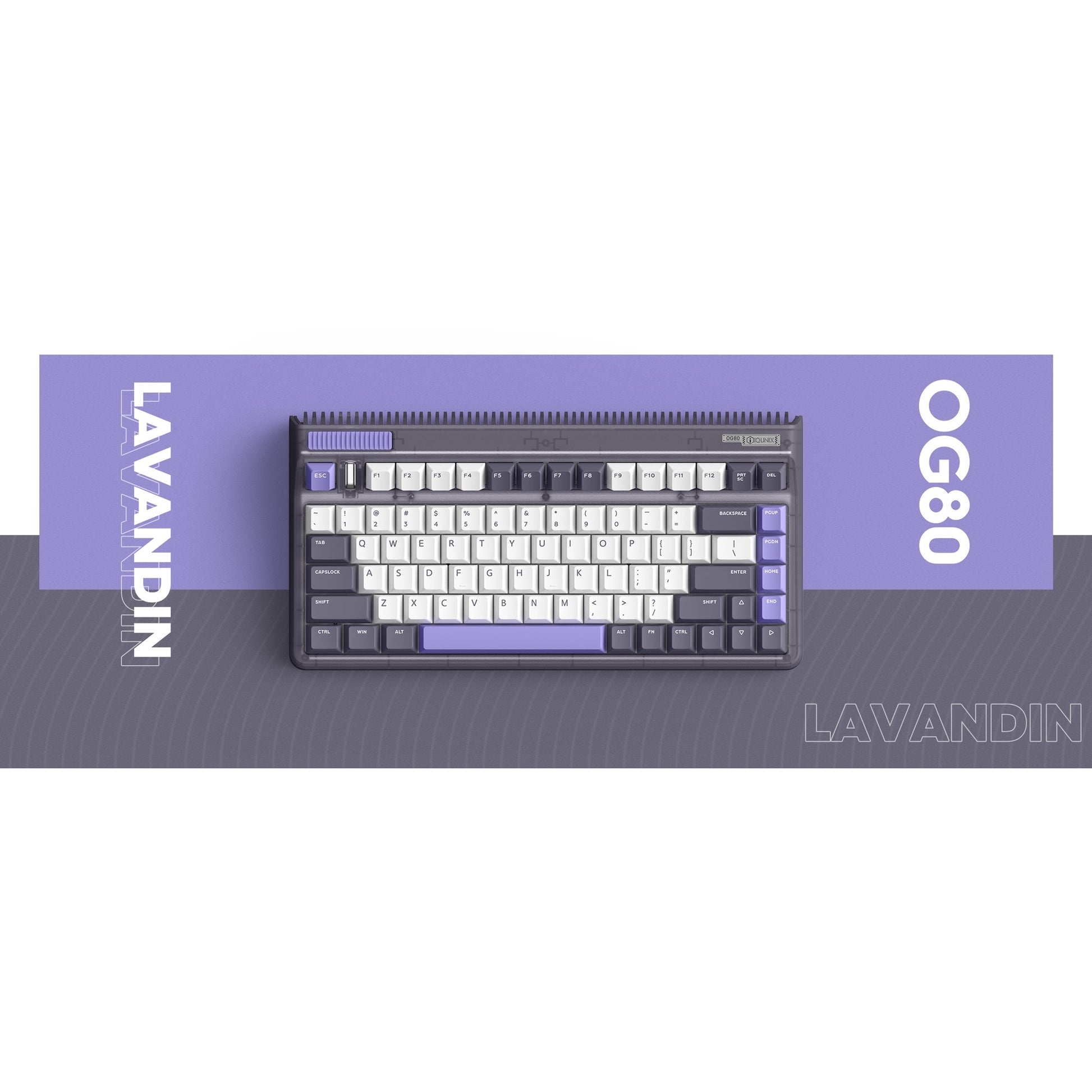 IQUnix OG80 Lavandin Wireless Mechanical Clavier
