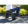 Nature Nature Garden Banc de genou 2-en-15 65.5x25x34 cm vert