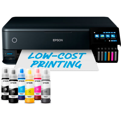 Imprimante jet d'encre tout-en-un Epson ecotank et-8550 (noir, USB, WLAN, numérisation, copie)