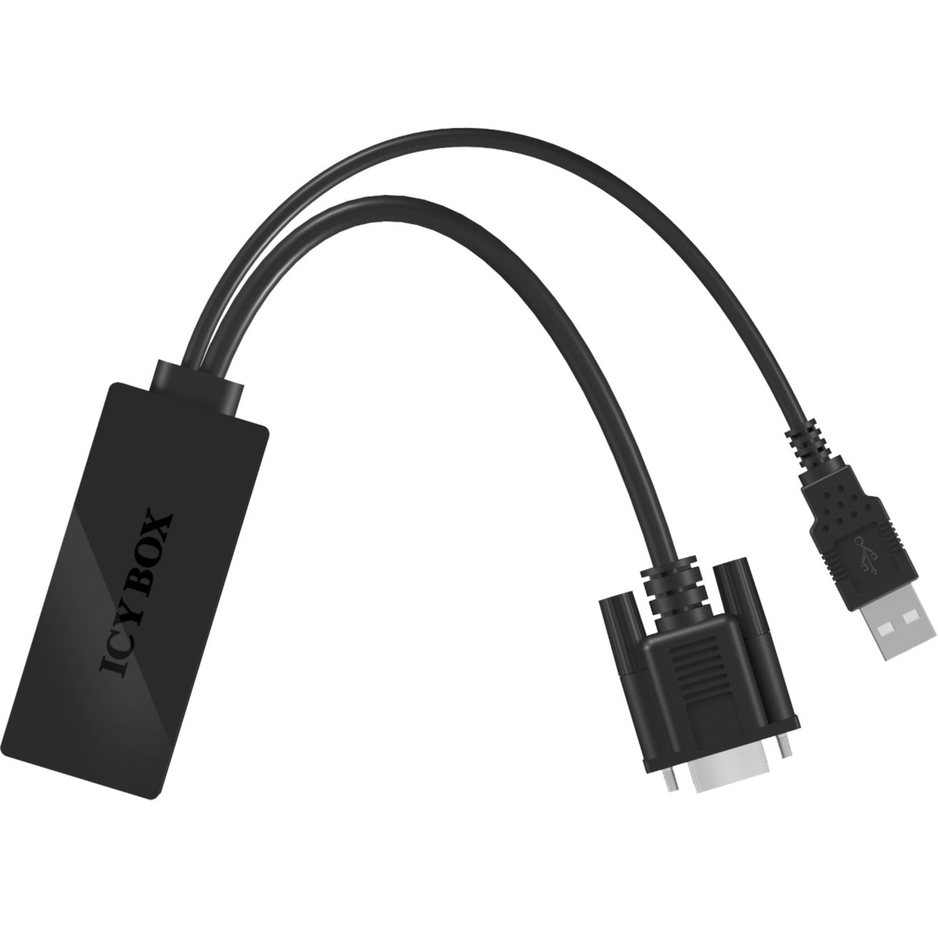ICY BOX IB-AC512 VGA + ADAPTATEUR AUDIO HDMI